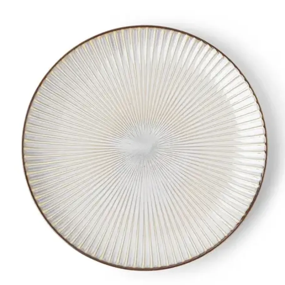 Outlet MIYA Company Aiya Ivory 9.25" Plate