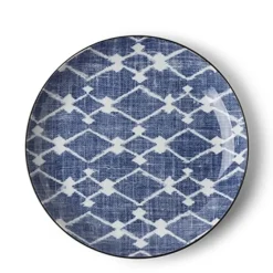 Clearance MIYA Company Aizome Hishi 8.5" Plate