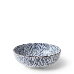 Discount MIYA Company Aizome Mums 5" Shallow Bowl