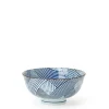 Outlet MIYA Company Aizome Shima 4.5" Rice Bowl