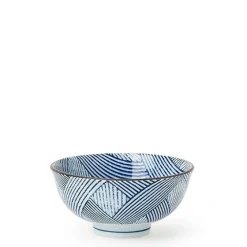 Outlet MIYA Company Aizome Shima 4.5" Rice Bowl