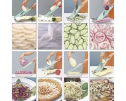 Outlet MIYA Company Benriner Mandoline Vegetable Slicer - Ivory