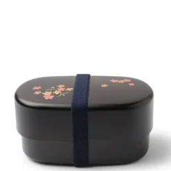 Clearance MIYA Company Bento Set Woodgrain Sakura Blossom