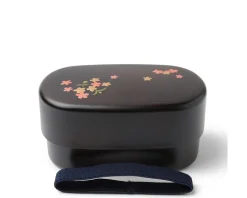 Clearance MIYA Company Bento Set Woodgrain Sakura Blossom