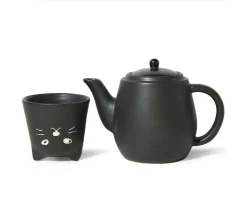 Outlet MIYA Company Black Cat Tea Set