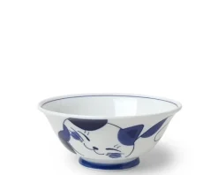 Online MIYA Company Blue Cats 7.5" Bowl