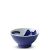 Hot MIYA Company Blue Cats 4.5" Rice Bowl