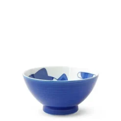 Clearance MIYA Company Blue Cats 4.5" Rice Bowl