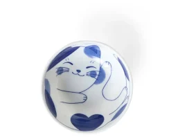 Hot MIYA Company Blue Cats Rice Bowl