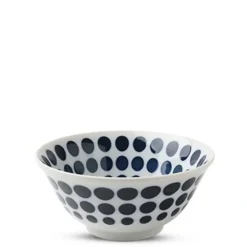 Sale MIYA Company Blue Dots 5.75" Bowl