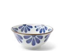 Outlet MIYA Company Blue Flower 5.75" Bowl