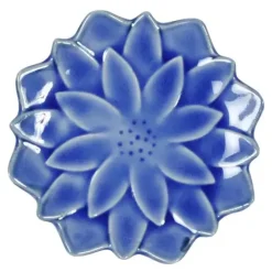 Sale MIYA Company Blue Mum 4.75" Plate