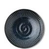 New MIYA Company Blue Namako Tokusa 6.25" Plate