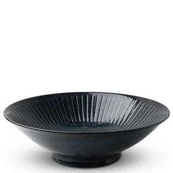 Best MIYA Company Blue Namako Tokusa 9.75" Serving Bowl