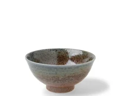Clearance MIYA Company Blue Sand Crackle Bowl 6-1/4"