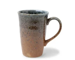 Clearance MIYA Company Blue Sand Crackle Mug