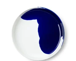 Clearance MIYA Company Blue Splash 7.75" Plate