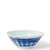 Sale MIYA Company Blue Strokes 7.75" Ramen Bowl