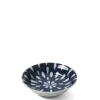 Online MIYA Company Blue Textile Raindrops Sauce Dish