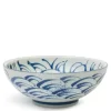 Sale MIYA Company Blue Wave 8.25" Bowl
