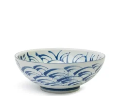 Sale MIYA Company Blue Wave 8.25" Bowl
