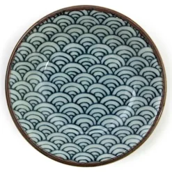 Online MIYA Company Blue Wave 4" Sauce Dish