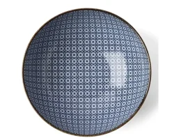 MIYA Company Blue & White Mosaic 8.25