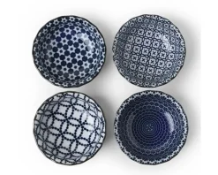 MIYA Company Blue & White Sauce Dish Set