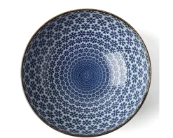 Sale MIYA Company Blue & White Snowflake 8.25