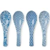 Best MIYA Company Blue & White Soup Spoon Set