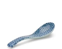 Best MIYA Company Blue & White Soup Spoon Set