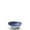 Best MIYA Company Blue & White Waves 3.75" Sauce Dish