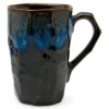 New MIYA Company Boulder Tall Mug - Black & Blue