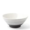 Sale MIYA Company Bowl Gradient Black & White 7-1/2"
