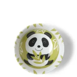 Best MIYA Company Bowl Green Bamboo + Panda 5"