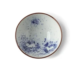 Hot MIYA Company Bowl Rabbit & Moon 5-1/4