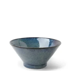 Best MIYA Company Bowl Ramen Youhen Blue 6-1/4"