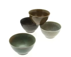 Sale MIYA Company Bowl Set Pacific Forest Matte 4-5/8"
