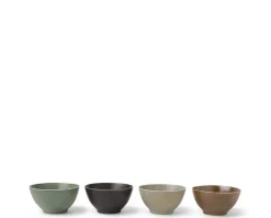Sale MIYA Company Bowl Set Pacific Forest Matte 4-5/8