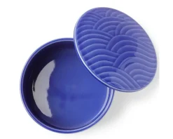 Sale MIYA Company Bowl With Cover Himari Blue