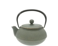Online MIYA Company Cast Iron Green/Bronze Hobnail Teapot 0.65L