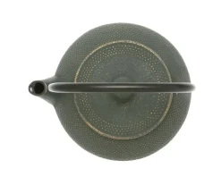 Online MIYA Company Cast Iron Green/Bronze Hobnail Teapot 0.65L