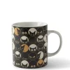 Sale MIYA Company Cat Eyes 8 Oz. Mug - Black