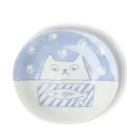 Clearance MIYA Company Cat Lunch Oval Plate