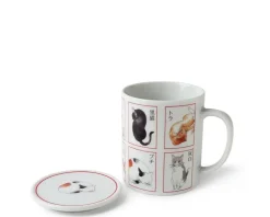 Discount MIYA Company Catopedia Mug With Lid