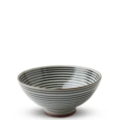 Hot MIYA Company Celadon Stripes 5.5" Rice Bowl