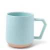 Clearance MIYA Company Chips 12 Oz. Mug Pastel Blue