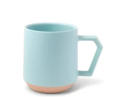 Clearance MIYA Company Chips 12 Oz. Mug Pastel Blue