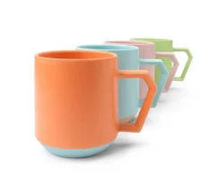 Clearance MIYA Company Chips 12 Oz. Mug Pastel Blue