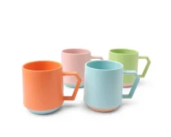 Discount MIYA Company Chips 12 Oz. Mug Pastel Pink